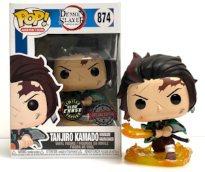 Demon Slayer: Demon Slayer - Tanjiro Pop! Vinyl Single Chase Bundle