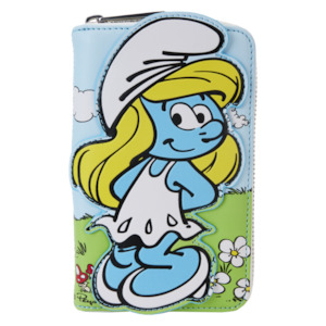Loungefly: Smurfs - Smurfette Cosplay Zip Around Wallet