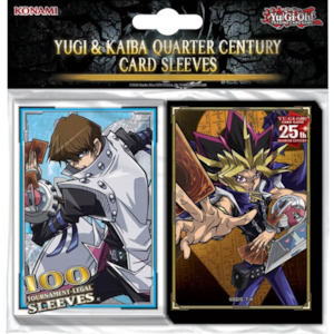 Yu-Gi-Oh! - Yugi & Kaiba Quarter Century Card Sleeves