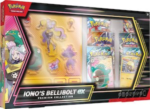Pokemon: POKÉMON TCG: Iono's Bellibolt ex Premium Collection