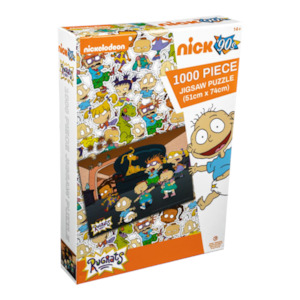 Board Games: Rugrats - Lounge Room 1000 piece Jigsaw Puzzle