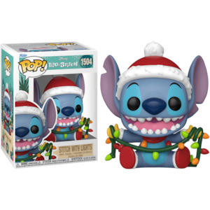 Lilo & Stitch - Stitch with Lights Holiday Pop! Vinyl