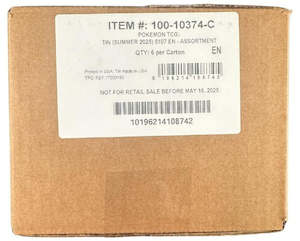 Pokémon TCG - Slashing Legends Tin [SEALED CASE OF 6 TINS]