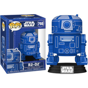 Star Wars: Star Wars - R2-D2 (Blueprint) Pop! Vinyl