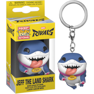 Pocket Pop: Marvel Rivals - Jeff the Land Shark Pop! Keychain