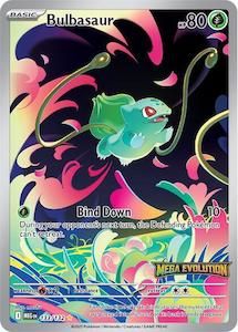 Bulbasaur - 133/132 (Mega Evolution Stamped) SEALED PROMO