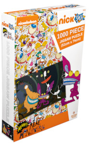 Puzzles: Aaahh!!! Real Monsters - Sewer Tunnel 1000 piece Jigsaw Puzzle