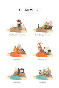 POP MART The Monsters Playing Games Series Blind Box (Set of 6)