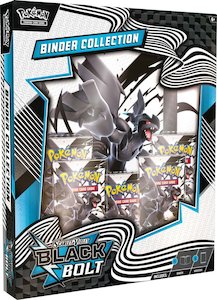 Pokemon New Arrivals: Pokémon TCG: Scarlet & Violet—Black Bolt Binder Collection
