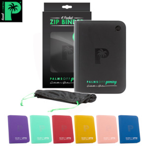 Palms Off Collector’s Series 4 Pocket Zip Binder