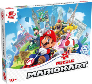 Super Mario - Mario Kart Around the World 1000pc Jigsaw Puzzle