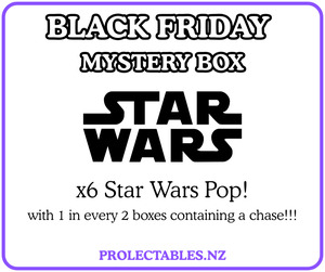 In Stock Items: STAR WARS - BLACK FRIDAY MYSTERY BOX