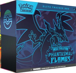 Pokémon TCG: Mega Evolution - Phantasmal Flames Elite Trainer Box