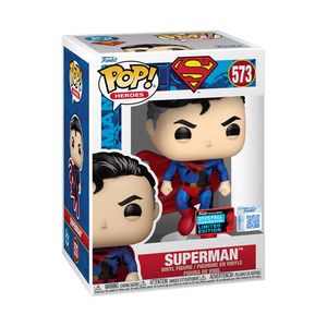 Convention Exclusives: DC Comics - Superman Retro Comic (Flying) Pop! Vinyl 2025 NYCC Exclusive