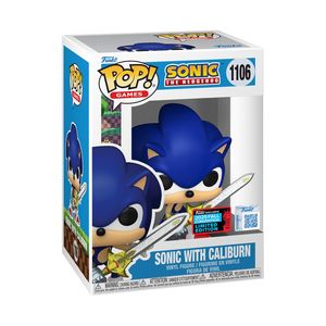 Convention Exclusives: Sonic - Sonic with Caliburn Pop! Vinyl 2025 NYCC Exclusive