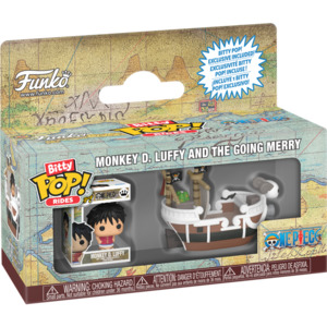Large Pops: One Piece - Luffy w/Going Merry Bitty Pop! Ride