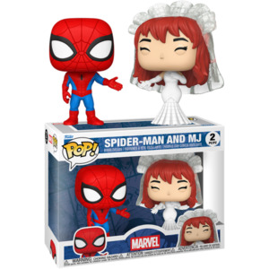 Marvel Comics - Spider-Man & MJ Pop! Vinyl 2-Pack