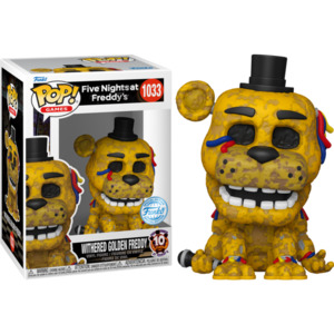 Five Nights at Freddy's - Withered Golden Freddy US Exclusive Pop! Vinyl