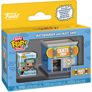 Large Pops: Bitty City - Skate Shop Bitty Pop! Town