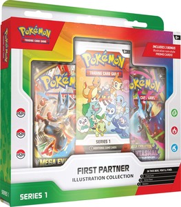 Out Of Stock: Pokémon TCG: First Partner Illustration Collection—Series 1