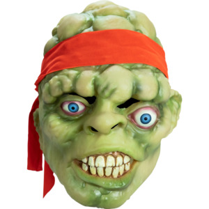 Masks Costumes: Toxic Crusaders - Toxie Glow-In-The-Dark Mask