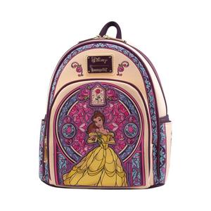 Loungefly: Beauty & the Beast (1991) – Belle Stainglass Mini Backpack