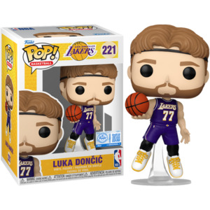 Funko In Stock: NBA: Lakers – Luka Doncic (Purple Jersey) US Exclusive Pop! Vinyl