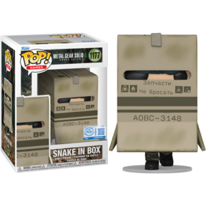 Metal Gear Solid 3: Snake Eater – Snake in Box Pop! Vinyl