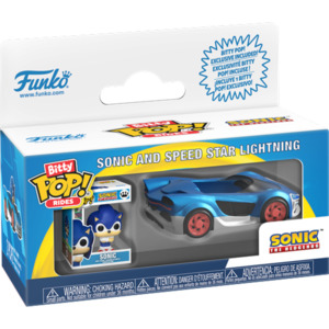 Sonic the Hedgehog – Sonic with Speed Star Bitty Pop! Ride
