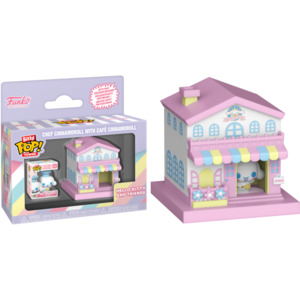Large Pops: Hello Kitty – Cinnamoroll with Café Bitty Pop! Town