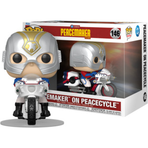 Large Pops: Peacemaker – Peacemaker Dopplegander on Motorbike Pop! Ride
