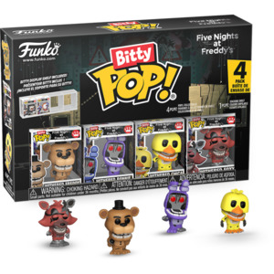 Funko Multi Packs: Five Nights at Freddy’s – Withered Bitty Pop! 4-Pack