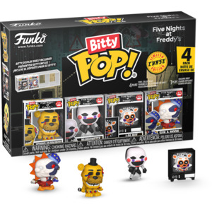 Five Nights at Freddy’s – Withered Golden Freddy Bitty Pop! 4-Pack