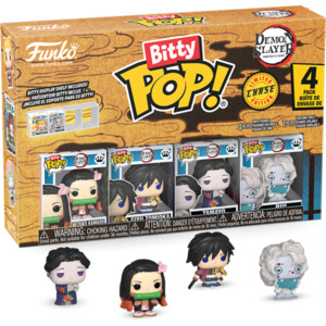 Funko Multi Packs: Demon Slayer – Nezuko Bitty Pop! 4-Pack