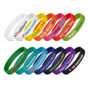 Children: Kids Silicone Wrist Band - Debossed