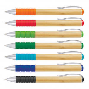 Black Refill: Bamboo Twist Pen