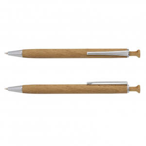 Black Refill: Esteem Wood Pen