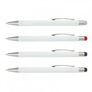 Stylus: Lancer Stylus Pen - White Barrel