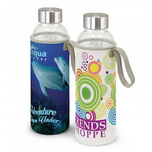 Drink Bottles Glass: Venus Glass Bottle - Full Colour