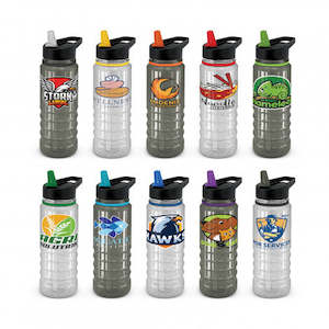 Drink Bottles Plastic: Triton Elite Bottle - Clear and Black