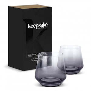 Glassware: Keepsake Dusk Whiskey Glass Set of 2