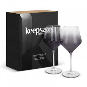 Glassware: Keepsake Dusk Wine Glass Set of 2
