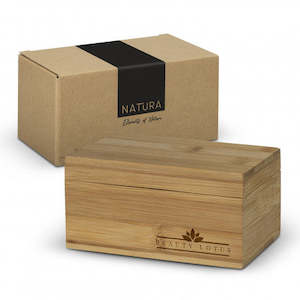 Teaware: NATURA Bamboo Tea Box