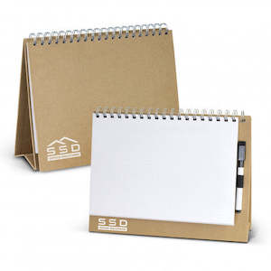 Desk Items: Desk Whiteboard Notebook
