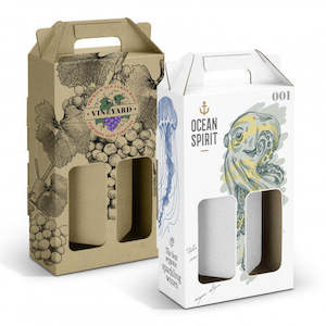 Gift Boxes: Wine Carry Pack - Double
