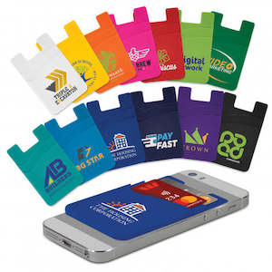 Phone Wallets: Dual Silicone Phone Wallet