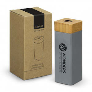 Power Banks: NATURA Limestone Power Bank
