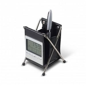 Products: Dannevirke Pen Holder Desk Clock