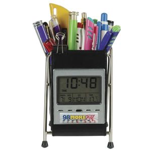 Products: Desk Clock with Pen Holder