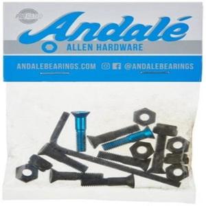 Andale: Andale Allen Hardware Blue - 7/8"